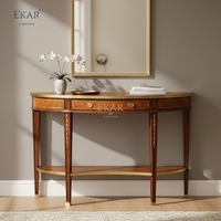 Meubles EKAR |   Console Demilune Regency Heritage pour Entrées de Luxe