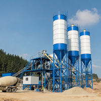 Silo à ciment vertical robuste pour centrale à béton et projets de construction