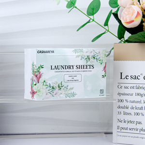 Thân Thiện Với Môi Tươi Mùi Hương Giặt Chất Tẩy Rửa Tấm Nhãn Hiệu Riêng Cao Bọt Siêu Tập Trung Trang Phục Giặt Xà Phòng Tấm - Product Image 5