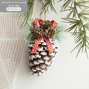 Décorations <span class=keywords><strong>de</strong></span> <span class=keywords><strong>Noël</strong></span> <span class=keywords><strong>en</strong></span> <span class=keywords><strong>bois</strong></span> écologiques originales, boules colorées, ornements adhésifs à suspendre, <span class=keywords><strong>Noël</strong></span> festif - Product Image 4