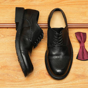New autumn style elegant design leather <b>shoes</b> for business wedding party and formal business wear - Product Image 5