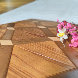 Khối Sàn Gỗ Cứng Cổ Điển Chống Thấm Nước Kiểm Tra Sàn Sàn Gỗ Lát Sàn - Product Image 3