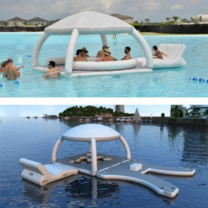 <span class=keywords><strong>Inflatable</strong></span> सोफा कुर्सी पूल फ्लोटिंग गेम उपकरण इंफ्लेटेबल लाउंज फ्लोटिंग द्वीप जल इंफ्लेटेबल - Product Image 4