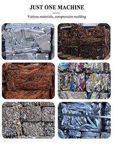 Machine à balles horizontale 160T presse hydraulique ferraille d'aluminium peut presse Machine - Product Image 6