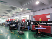 Fabrication de tôles de précision personnalisée OEM Pièces de support en aluminium et acier inoxydable Boîtier d'estampage pour découpe laser