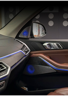 Cache-haut-parleur en acier inoxydable tendance et populaire pour la décoration intérieure de portière de voiture G05, accessoires Zhejiang