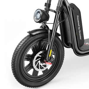 VENTE FLASH IScooter F7 45 km/h Pneus larges de 16 pouces avec une autonomie de 72 km avec batterie de 15,6 Ah, suspension avant, moteur de 1000 W, scooter électrique 48 V - Product Image 6