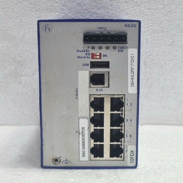 Plc Rs20 Ethernet Switch Rs20-0800t1t1tdaeww05.0.07 for Warranty Product