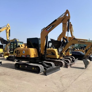 Excavadora Usada SY55C, Mini Excavadora de Marca China, Excavadora de Orugas para Bosques, Granjas e Interiores con Gran Descuento - Product Image 1