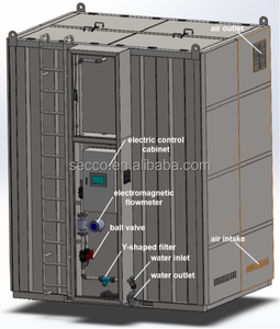 Équipement intégré ANJ-FBAF de traitement des eaux résiduaires avec l'acier au carbone de PLC et de pompe 10 tonnes de capacité quotidienne garantie de 1 an - Product Image 3