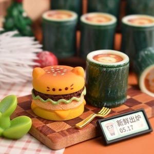 <span class=keywords><strong>Panda</strong></span> bambù tazza di caffè in resina Cabochon Flatback per il fascino cibo in miniatura accessori per la colla crema artigianale - Product Image 4