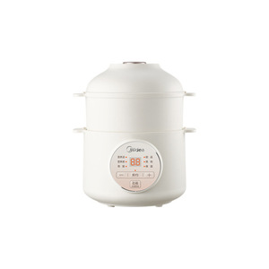 เครื่องนึ่งอาหารไฟฟ้า Midea ขนาด 1 ลิตร 2 ชั้น ควบคุมแบบดิจิตอล สำหรับการปรุงอาหารและการนึ่ง - Product Image 1
