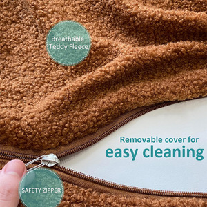 Children's Plush Bear <b>Sofa</b> Chair With Handrails For 2 To 4 Years Old <b>Kids</b> Soft Fabric High Elasticity Foam Filling - Product Image 2