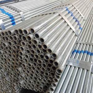 Tuyau en acier galvanisé à chaud ASTM A53, tuyau en acier galvanisé à chaud fileté ASTM A53 pour échafaudages et plomberie - Product Image 4