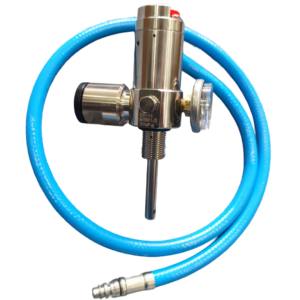 Vanne OEM à double sécurité EEBD/ELSA de haute qualité avec jauge HUD intégrée Tube <span class=keywords><strong>flexible</strong></span> à moyenne pression de 40MPa pour la lutte contre les incendies - Product Image 4