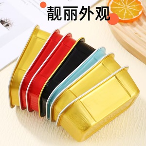 Stampo <span class=keywords><strong>Rettangolare</strong></span> in Alluminio per Mini Torte, Usa e Getta, per Forno, per Panini e Cupcake - Product Image 4