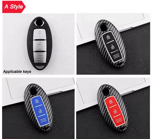เคสกุญแจรีโมทรถยนต์ฝาครอบป้องกันสำหรับ <span class=keywords><strong>Nissan</strong></span> <span class=keywords><strong>X</strong></span> <span class=keywords><strong>Trail</strong></span> T32 Rogue Patrol Murano htrail Maxima Altima SENTRA Qashqai - Product Image 6