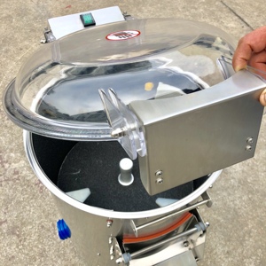 10 kg/thời gian 3-5 phút với bộ đếm thời gian công nghiệp hoàn toàn tự động làm sạch khoai tây lột Máy khoai lang Peeler Rau Peeler - Product Image 5