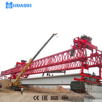 Lanzador de vigas de hormigón de doble truss de 150 toneladas para construcción de puentes