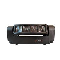 DJS Barra de Luces LED Matrix de 40W, Diseño Mini Spider, RGBW, Control DMX512, IP33, AC220V, 2700K, Blanco Cálido, Regulable, para Discoteca, Enchufe Británico