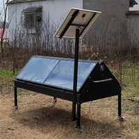 Séchoir solaire industriel compact avec moteur pour le séchage des feuilles de Moringa, légumes, vanille, stévia et herbes aromatiques