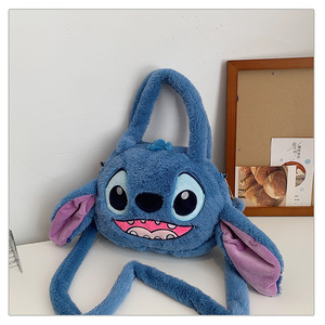 Sac à dos double à motif de dessin animé en diagonale, style fête, machine à griffes, échange de poupées, sac à dos pour fille, cœur, peluche, poupée - Product Image 2