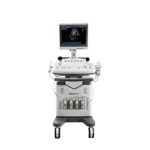 Troli USG <span class=keywords><strong>Edan</strong></span> U2 dengan 4 Konektor Transduser Sistem USG Doppler Warna Aktif - Product Image 2