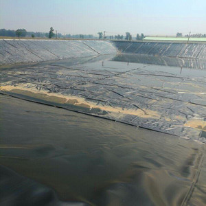 แผ่นใยสังเคราะห์ HDPE ความหนาแน่นสูง สำหรับบ่อเพาะเลี้ยงสัตว์น้ำ แผ่นปูบ่อ PEHD สำหรับก่อสร้างเขื่อน หนา 0.75 มม. - Product Image 6