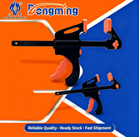 Serre-joints Dongming à dégagement rapide, sangles à cliquet robustes 500 kg, 4-8 pouces, en acier à haute teneur en carbone pour le bricolage