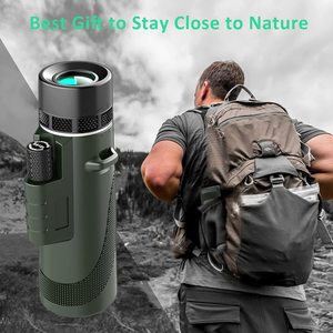 Télescope monoculaire 12x50 haute définition avec adaptateur pour smartphone et trépied pour l'observation des oiseaux pour adultes - Product Image 5