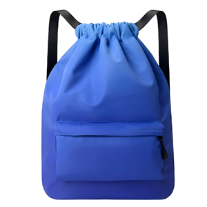 Sac de natation imperméable et respirant - PVC, grande poche avant zippée, fermeture éclair fluide, bretelles réglables pour tous les âges - Product Image 6
