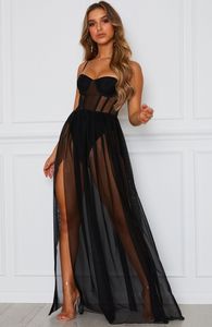 Robe en gaze sexy transparente, lingerie en polyester, vêtements grande taille, sous-vêtements sexy, vêtements <span class=keywords><strong>sax</strong></span> pour femmes, soutien-gorge transparent - Product Image 3