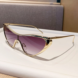 Metal Frame <b>Sunglasses</b> UV400 PC Lens Unisex Outdoor Fashion Style - Product Image 2