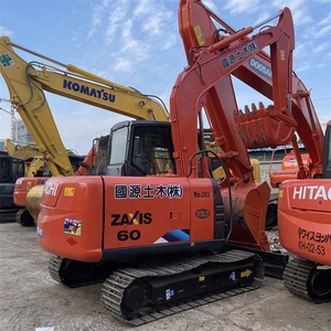 6Ton Mini Usado Hitachi ZX60 Mini Excavadora de segunda mano ZX50U ZX55U ZX65US ZX70 ZX75US Excavadora de orugas en stock para la venta - Product Image 4