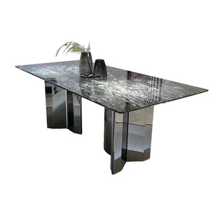 Mirror Finish Stainless Steel <b>Table</b> Legs Modern Contemporary Furniture Leg Heavy Duty Support For Living Room - Product Image 4
