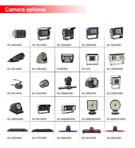 Caméra de recul VAN Cargo intégrée 18 pièces lumière LED IR HD Vision nocturne automatique camion caméras de recul Standard aide à l'inversion - Product Image 6