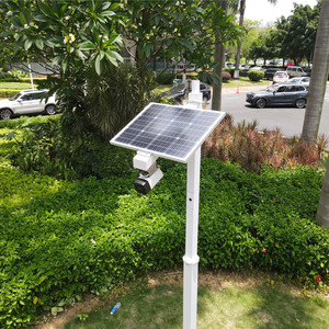 ระบบกล้องวงจรปิดพลังงานแสงอาทิตย์ 12V กล้องภายนอกอาคาร พร้อมแผงโซลาร์เซลล์และแบตเตอรี่ลิเธียมสำหรับโครงการเทศบาล - Product Image 2