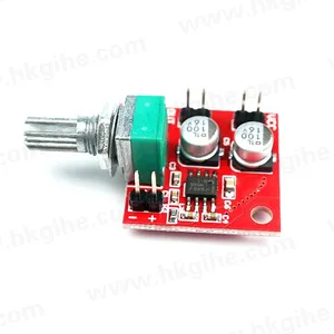 hot sell DC 3.7V-12V LM386 Electret Microphone Power Amplifier Board Gain 200 Times