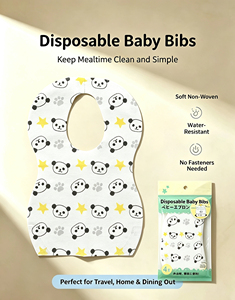 Bavoir jetable pour bébé, indispensable en <span class=keywords><strong>voyage</strong></span>, à usage unique pour <span class=keywords><strong>avion</strong></span>, train, <span class=keywords><strong>voyage</strong></span> - Product Image 3