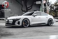 Kit carrosserie complet en fibre de carbone pour Audi E-tron GT RS 2021-2026 Style FD Lame avant Jupes latérales Lame arrière Becquet arrière