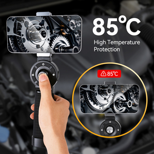 Endoscope de Vidéo Portable à Double Objectif 4,5 mm, Caméra Articulée 360° pour Inspection de Tuyaux de Voiture, Joystick, Compatible Android et iOS - Product Image 6