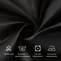 Nappe ronde en polyester de couleur unie à armure toile pour la décoration d'événements de fête de mariage d'hôtel vente en gros