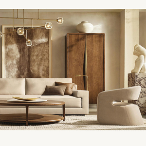 Chaise américaine de luxe en tissu à dossier creux OEM moderne Minimalisme Ensembles d'ameublement <span class=keywords><strong>Gina</strong></span> Canapé pour le salon - Product Image 6