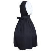 Robe de serveuse de bière allemande pour femmes, dirndl bavarois, robe d'Oktoberfest avec tablier, costumes de fête, déguisement d'Halloween, grande taille S-5XL