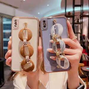 Fundas de teléfono móvil con <span class=keywords><strong>cuerda</strong></span> de mármol coreano de lujo, accesorios para <span class=keywords><strong>Iphone</strong></span> Xs Max 10 11 12 <span class=keywords><strong>13</strong></span> - Product Image 1