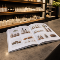 Impression de brochures et catalogues sur mesure, profil d'entreprise, vente en gros, papier mat brillant laminé, revêtement UV, couleur pleine, fabrication en usine