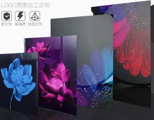 Fabrika satış özelleştirilmiş dekoratif boyalı doku cam lekeli temperli sanat cam - Product Image 6