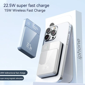 10000mah 15W Smart Wireless banche di potere magnetiche 5000 Mah ricarica rapida caricabatteria portatile per <span class=keywords><strong>smartphone</strong></span> 25W di uscita - Product Image 6