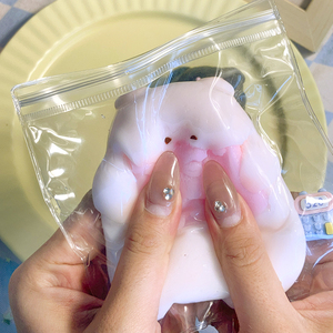 Juguetes de regalo bonitos con textura de lodo de plástico de alta calidad para teléfonos móviles, con diseño de cerdo, para apretar. - Product Image 2