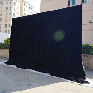 Aluminum event <b>stand</b> velvet telescopic <b>backdrop</b> <b>stand</b> pipe and drape kit - Product Image 5